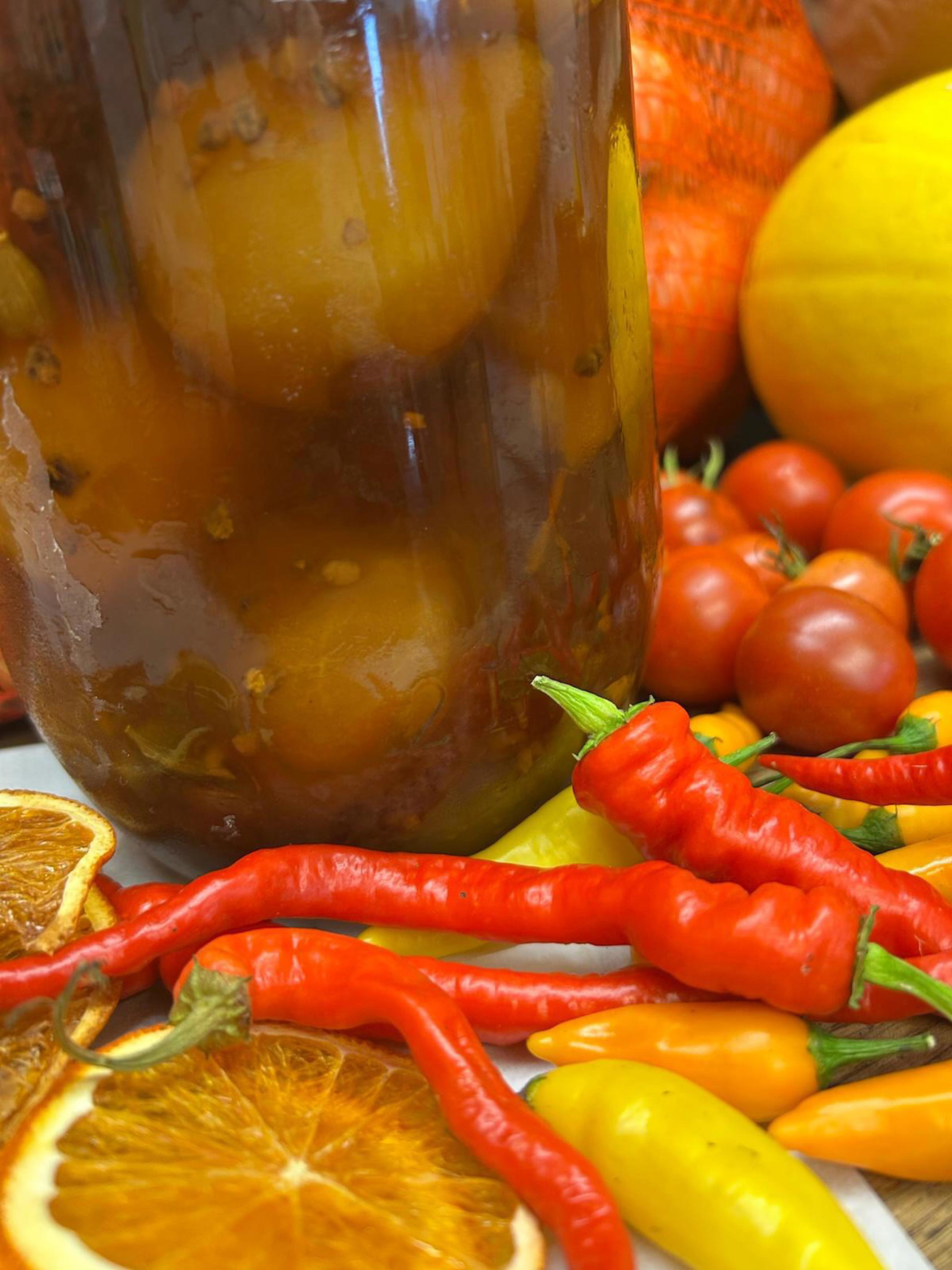 Growing Links Pickled Pears
